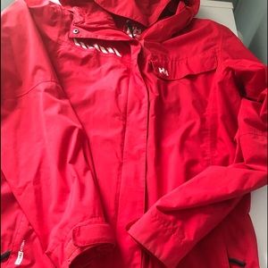 Helly Hansen rain repellent jacket!!